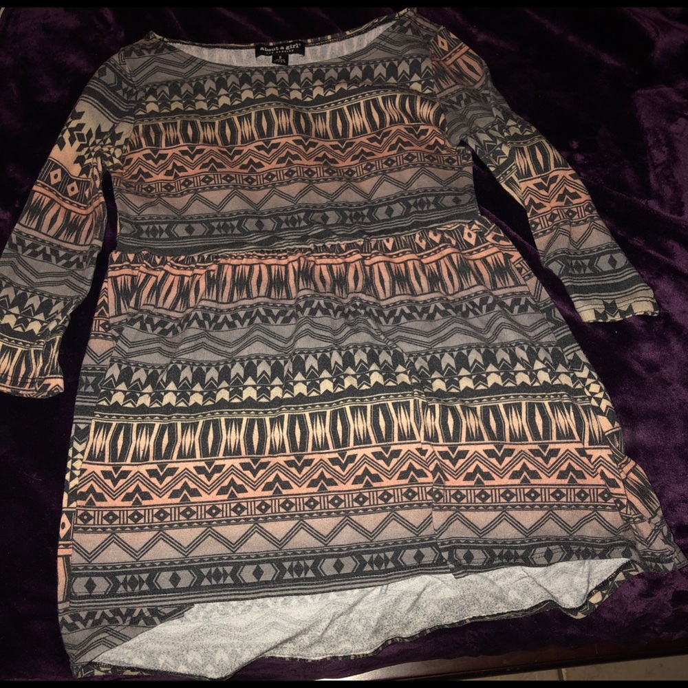 Dark multicolored shirt